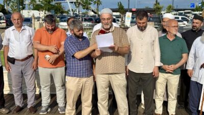 TRABZON (AA) – Trabzon'un Ortahisar ilçesinde İsrail'in Mescid-i Aksa'ya yönelik