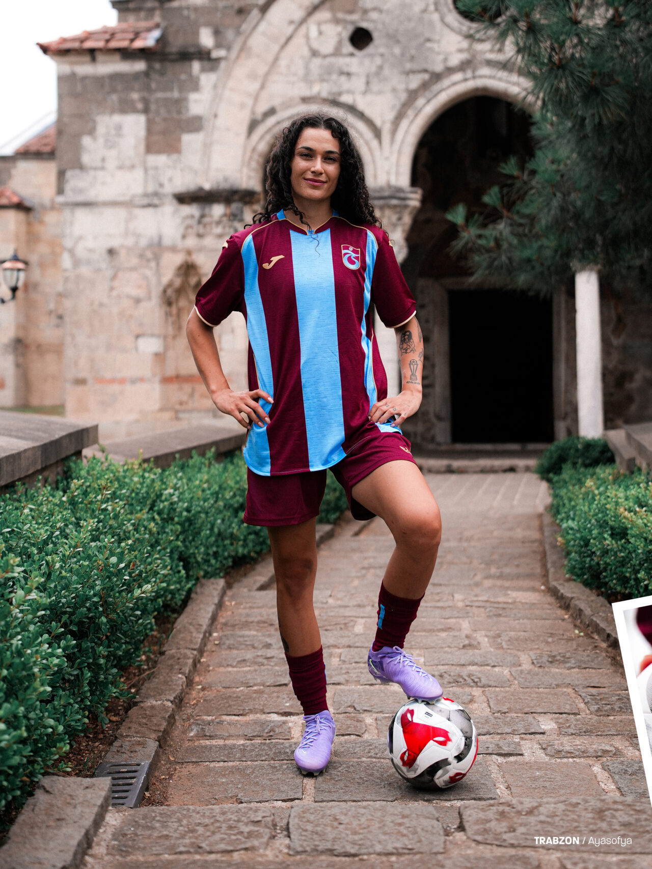 TRABZON (AA) – Trabzonspor Kadın Futbol Takımı, milli futbolcu Benan