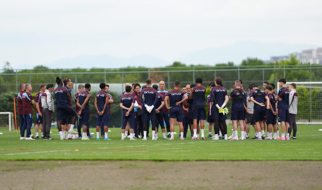 TRABZON (AA) – Trabzonspor, 2026-2027 sezonu öncesi hazırlık kampı çalışmalarına