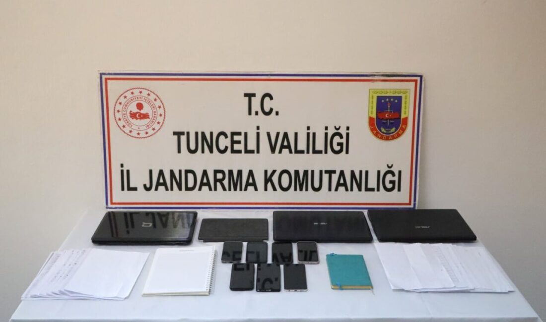 TUNCELİ (AA) – Tunceli merkezli 4 ilde düzenlenen organize suç