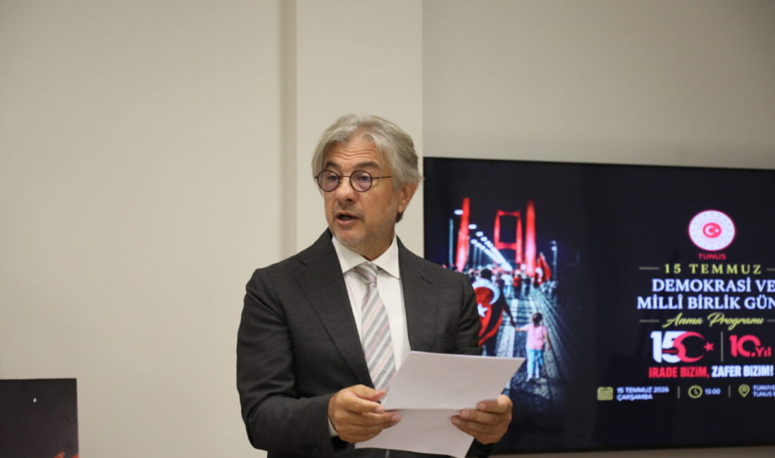 TUNUS (AA) – Tunus'ta 15 Temmuz Demokrasi ve Milli Birlik