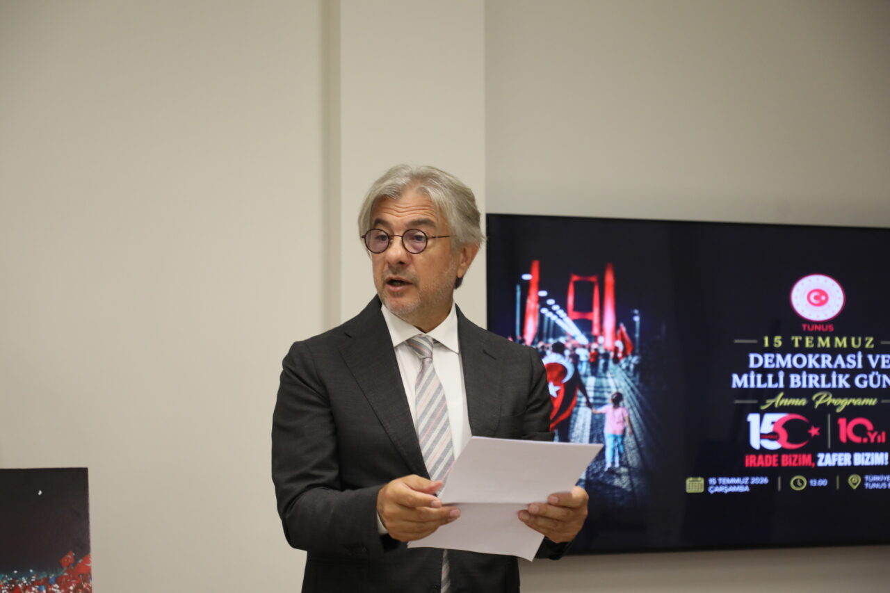TUNUS (AA) – Tunus'ta 15 Temmuz Demokrasi ve Milli Birlik