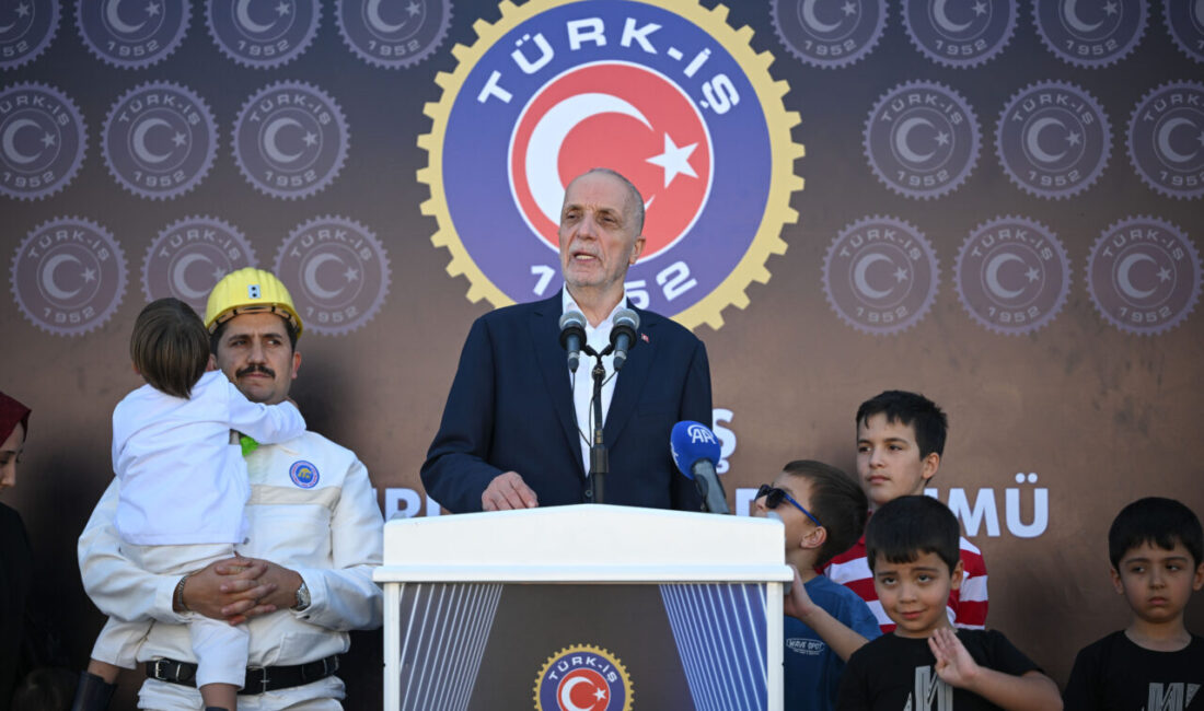 ANKARA (AA) – Türkiye İşçi Sendikaları Konfederasyonunun (TÜRK-İŞ) 74. kuruluş