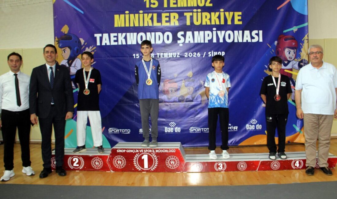 SİNOP (AA) – Türkiye Minikler Tekvando Şampiyonası, Sinop'ta başladı. Gazi
