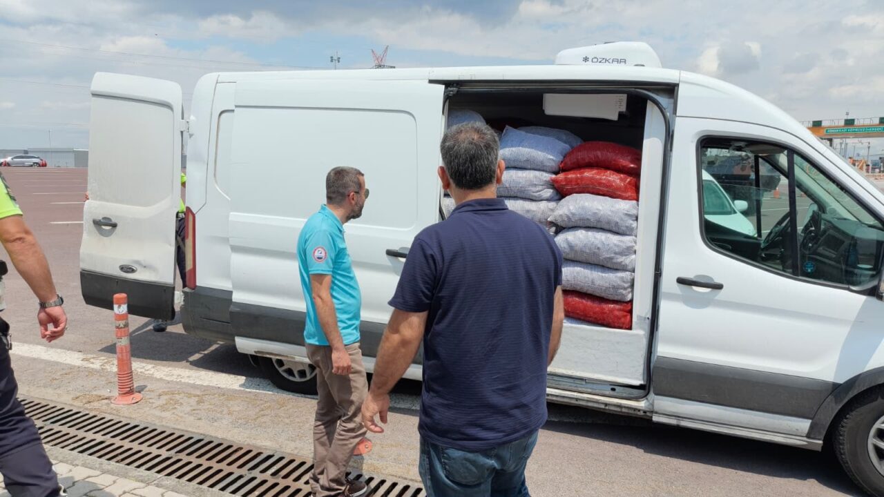 YALOVA (AA) – Yalova'da yapılan denetimde kaçak avlandığı belirlenen 3