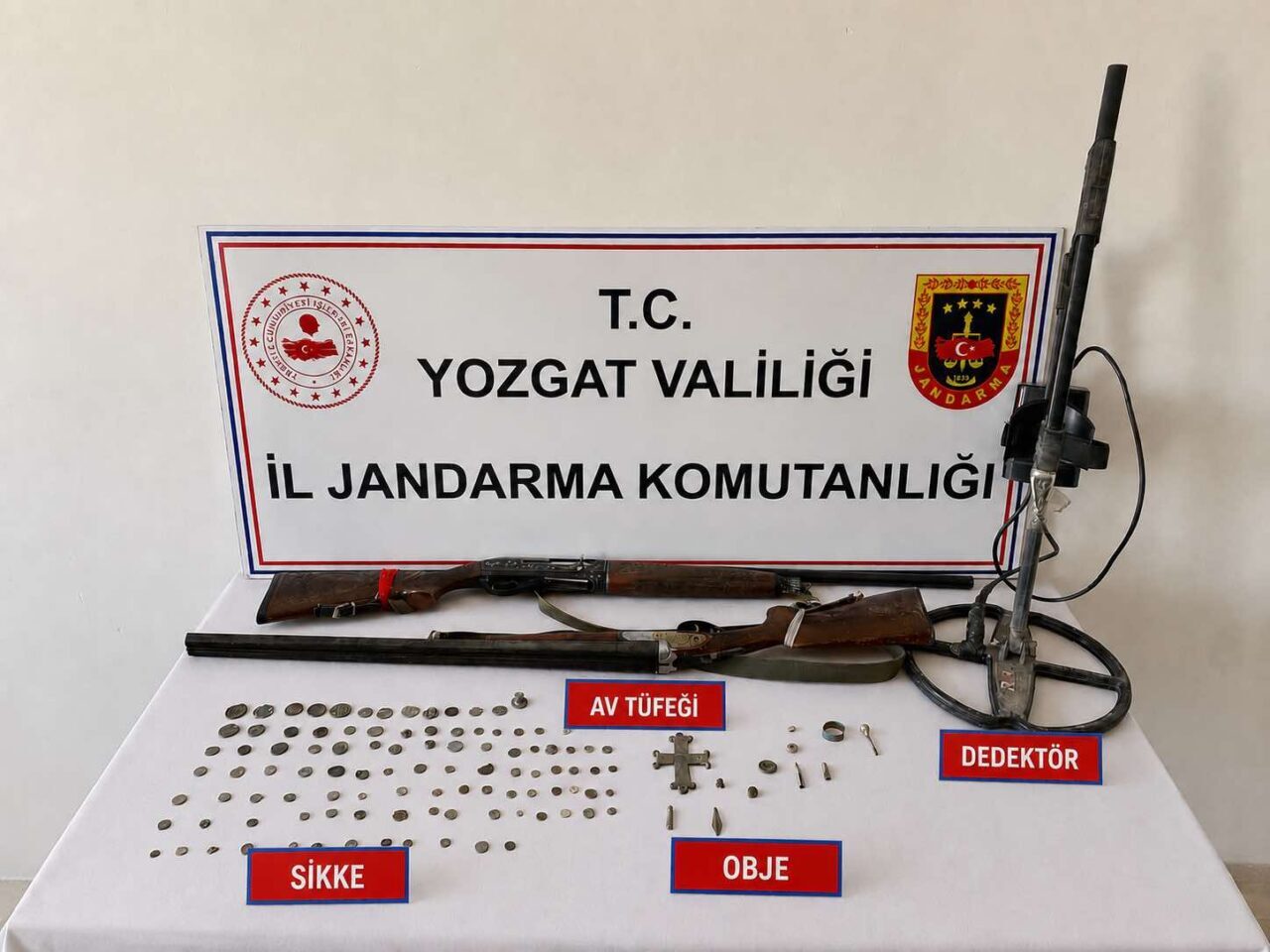 YOZGAT (AA) – Yozgat'ın Çekerek ilçesinde çeşitli dönemlere ait tarihi