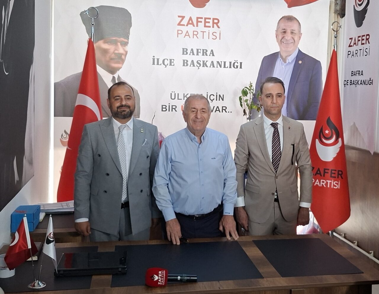 SAMSUN (AA) – Zafer Partisi Genel Başkanı Ümit Özdağ, Samsun'un