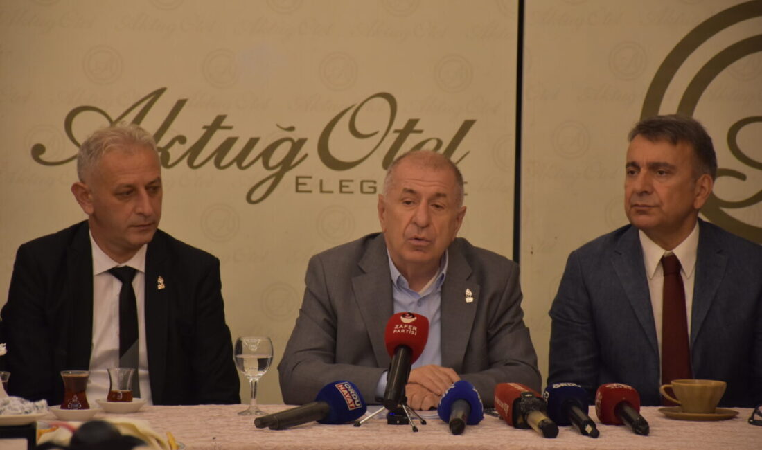 ORDU (AA) – Zafer Partisi Genel Başkanı Ümit Özdağ, Ordu'da