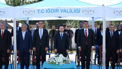 ANKARA (AA) – Adalet Bakanı Akın Gürlek, Iğdır'da adliye lojmanlarının