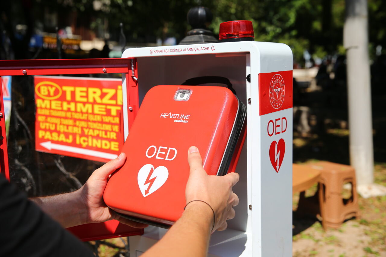 - Bulunan cihaz, İsmet İnönü Parkı'ndaki eski yerinde hizmete alındı
