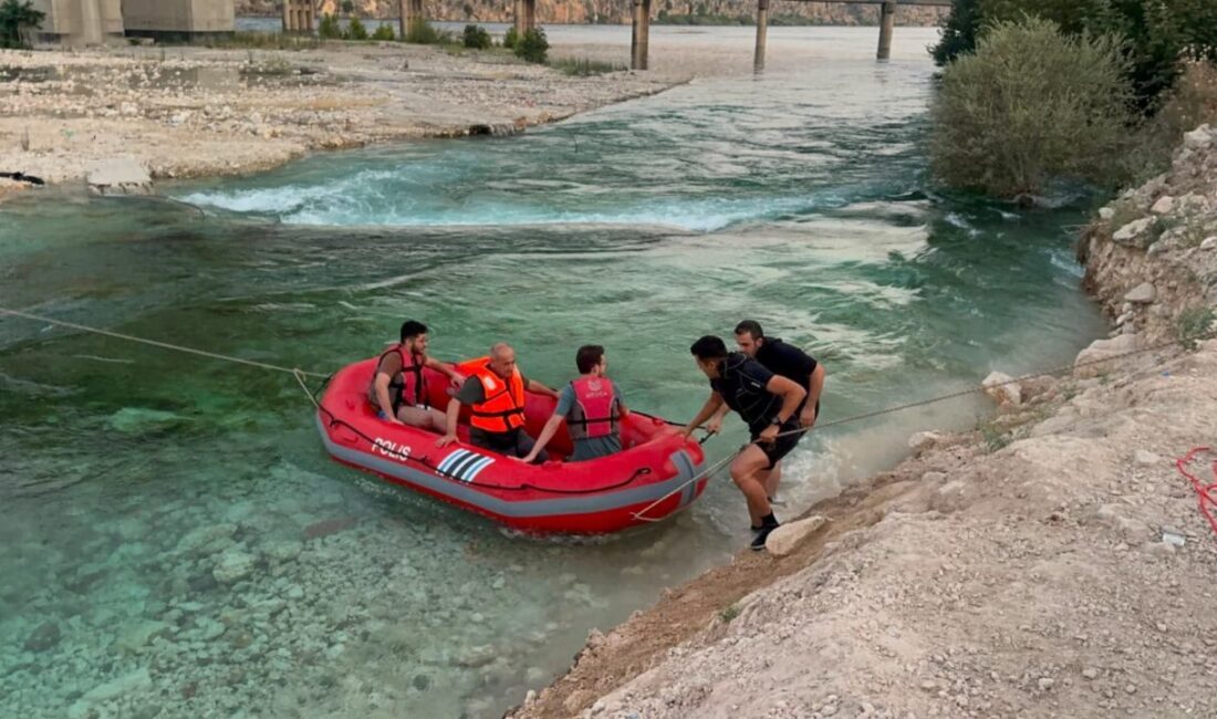 ADIYAMAN (AA) – Adıyaman'da Fırat Nehri kıyısında suyun yükselmesi sonucu
