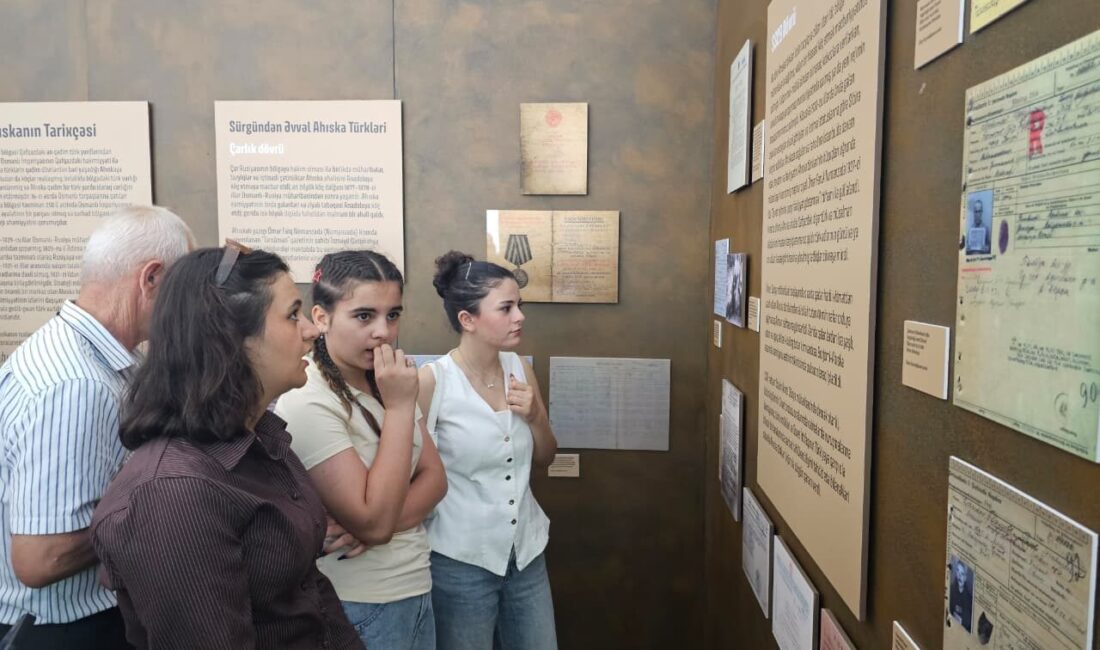 BAKÜ (AA) – Ahıska Türklerinin 1944'te yaşadıkları topraklardan zorunlu göç