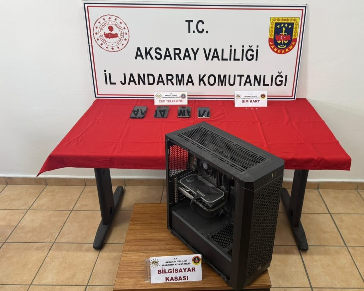 AKSARAY (AA) – Aksaray'da düzenlenen yasa dışı bahis operasyonunda gözaltına