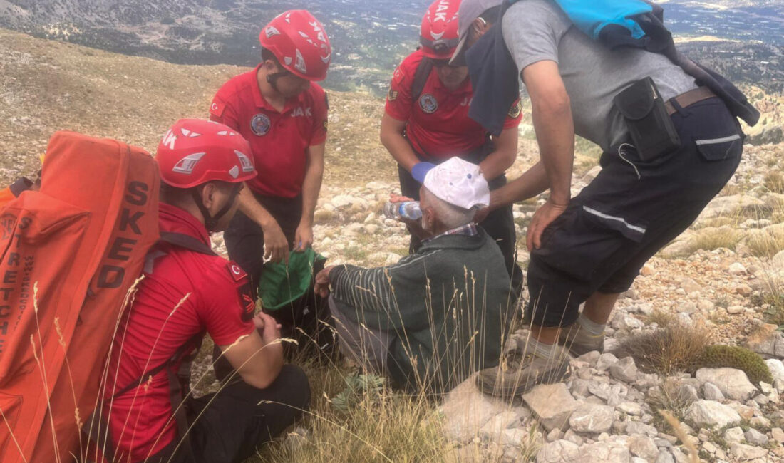 ANTALYA (AA) – Antalya'nın Kaş ilçesinde kayıp olan bir kişi