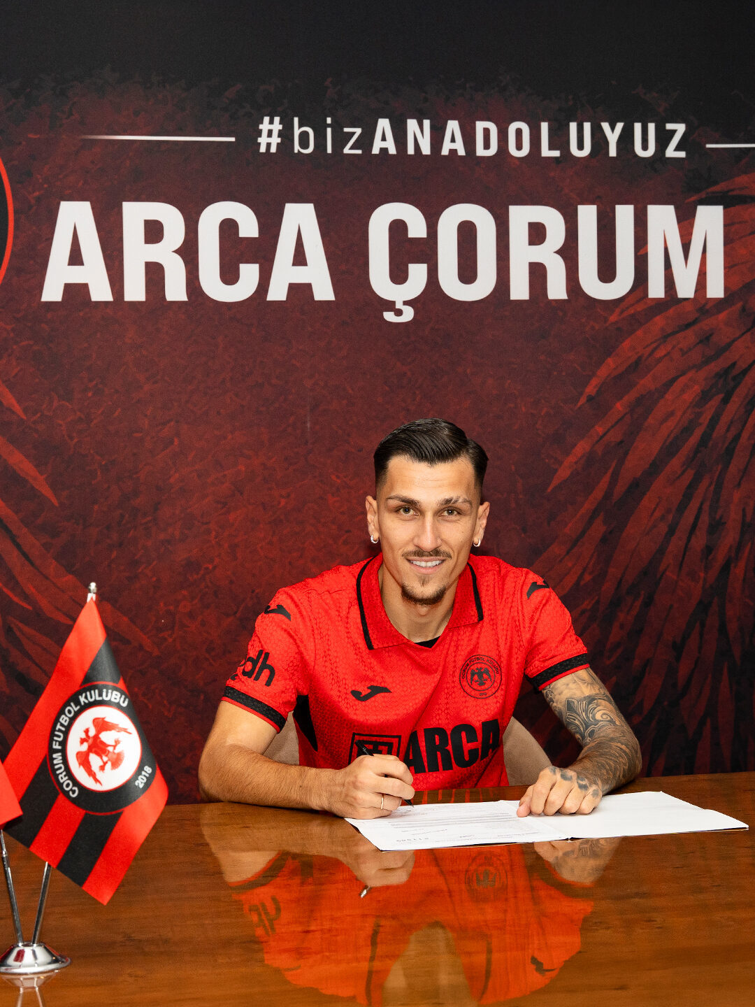 ÇORUM (AA) – Trendyol Süper Lig ekiplerinden Arca Çorum FK,