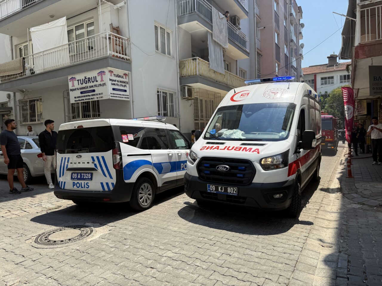 AYDIN (AA) – Aydın'ın Efeler ilçesinde bir evde meydana gelen