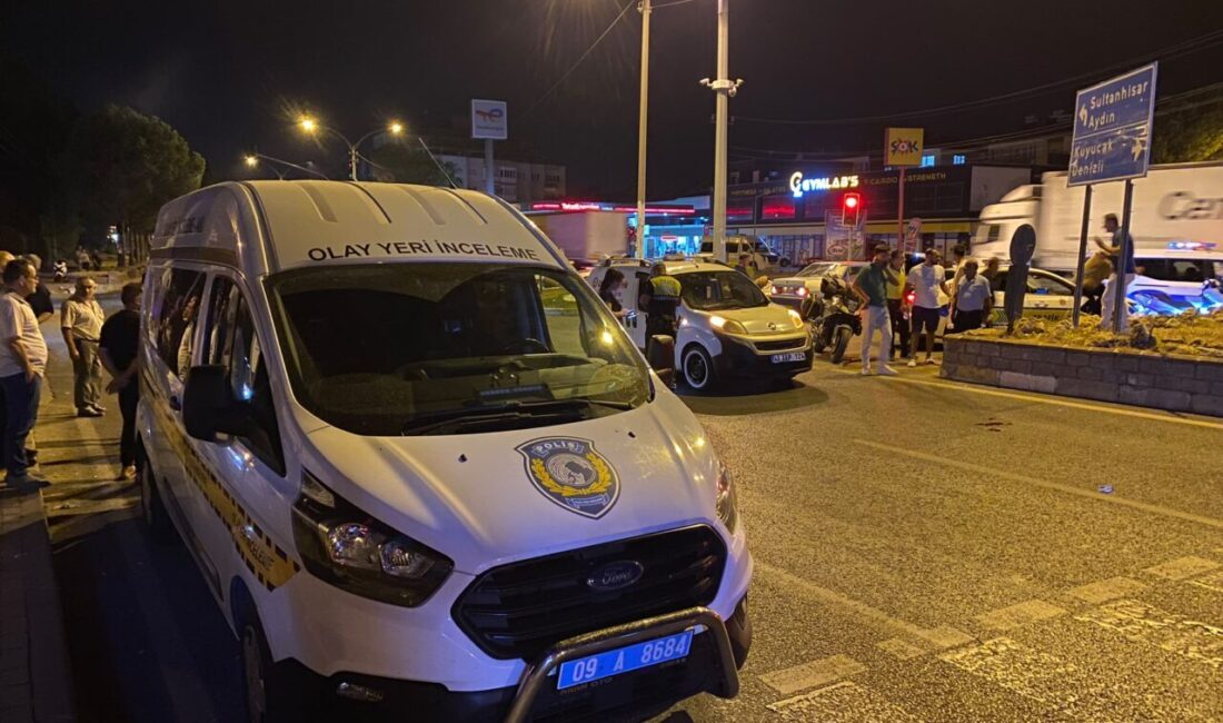 AYDIN (AA) – Aydın'ın Nazilli ilçesinde hafif ticari araçla çarpışması
