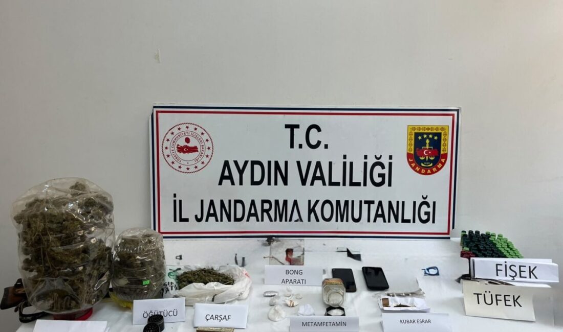 AYDIN (AA) – Aydın'ın Kuşadası ilçesinde düzenlenen uyuşturucu operasyonunda gözaltına