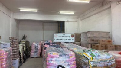 ANKARA (AA) – Ankara'da düzenlenen operasyonda 37 ton sahte deterjan