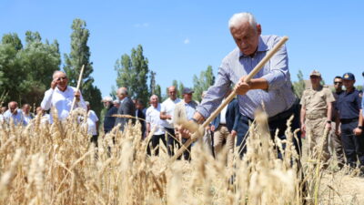 - TDT Aksakallar Konseyi Başkanı Binali Yıldırım da şenlik alanında