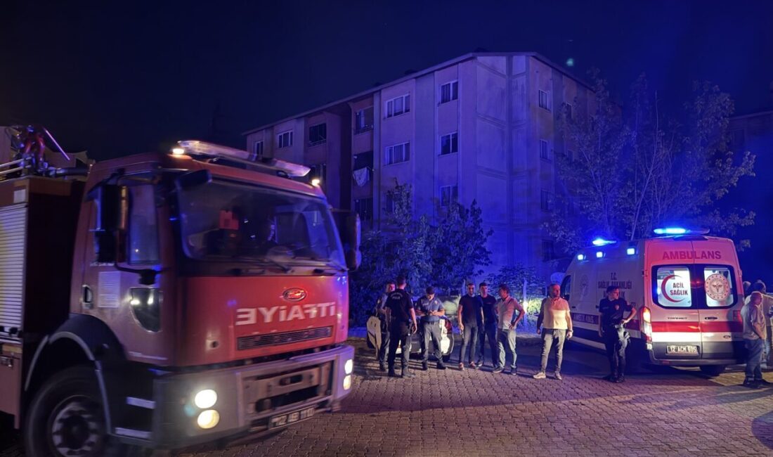 BİNGÖL (AA) – Bingöl'de bir apartman dairesinde çıkan yangında dumandan