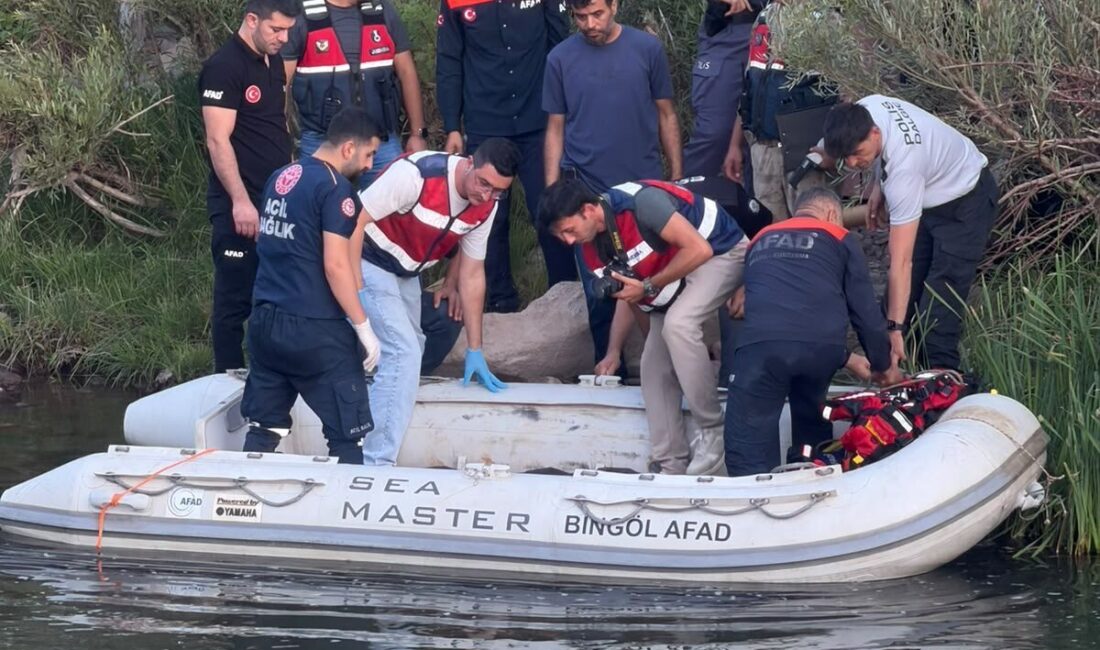BİNGÖL (AA) – Bingöl'de bir kişi serinlemek için girdiği çayda