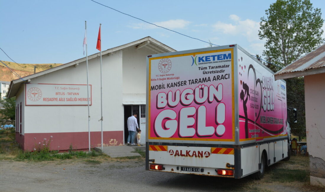 BİTLİS (AA) – Bitlis'te, Kanser Erken Teşhis, Tarama ve Eğitim