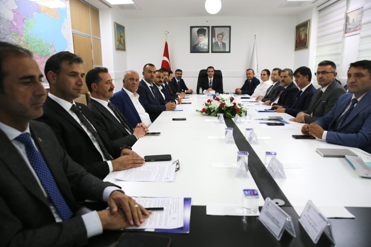 BİTLİS (AA) – Bitlis Valisi Ahmet Karakaya'nın başkanlığında Doğu Anadolu
