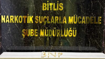 BİTLİS (AA) – Bitlis'in Tatvan ilçesinde mide ve bağırsaklarında 1