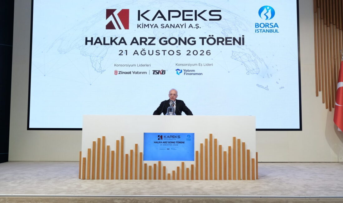 - Borsa İstanbul AŞ Genel Müdürü Korkmaz Ergun:
- "KAPEKS Kimya,