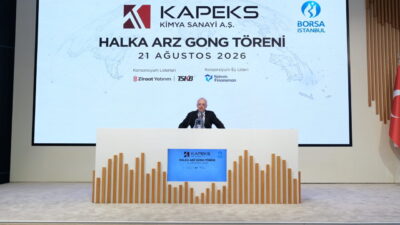- Borsa İstanbul AŞ Genel Müdürü Korkmaz Ergun:
- "KAPEKS Kimya,