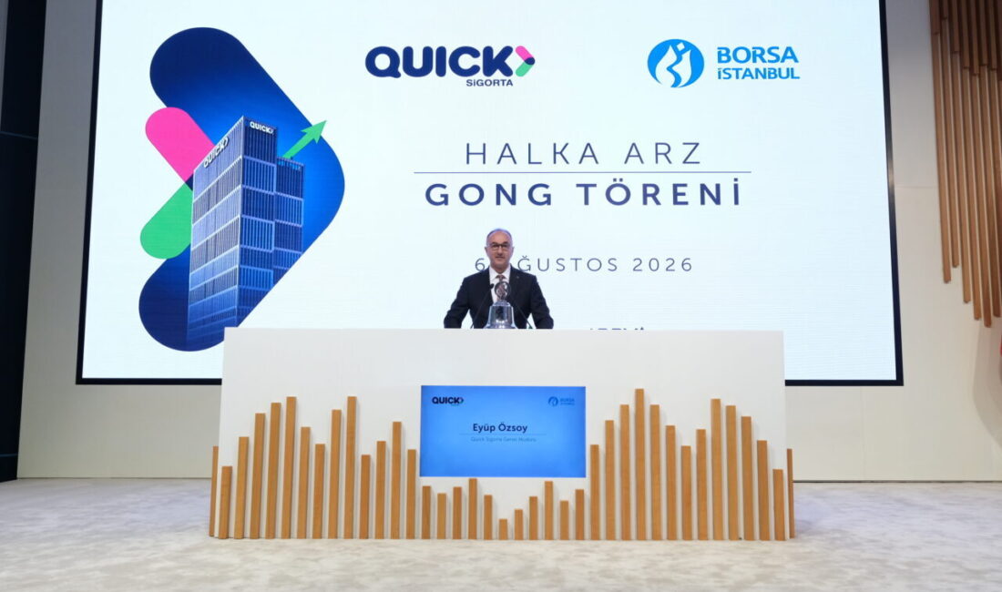 - Borsa İstanbul AŞ Genel Müdürü Korkmaz Ergun:
- "Quick Sigorta
