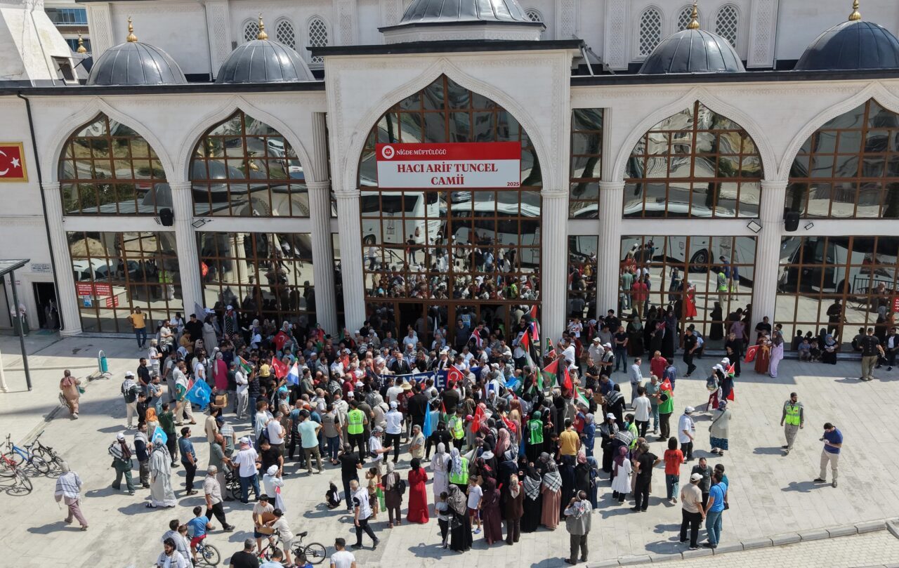 NİĞDE (AA) – Bosna Hersek'in Srebrenitsa kentinden yola çıkan "Filistin