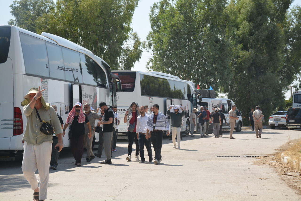 - Konvoy, işlemlerin ardından Irak'a geçiş yapacak