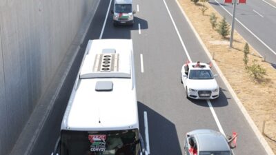 MARDİN (AA) – Bosna Hersek'in Srebrenitsa kentinden yola çıkan "Filistin