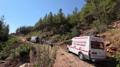 BURDUR (AA) – Burdur'un Bucak ilçesinde kayalıklardan düşerek yaralanan kişi