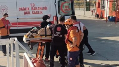 ÇANAKKALE (AA) – Çanakkale Boğazı'ndan geçen gemide rahatsızlanan personel, Kıyı