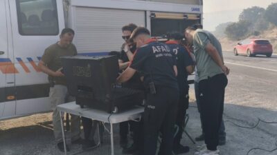 ÇANKIRI (AA) – Çankırı'nın Korgun ilçesinde çıkan ot yangını kontrol