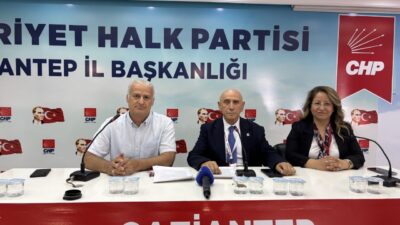 GAZİANTEP (AA) – CHP Genel Başkan Yardımcısı Yıldırım Kaya, Gaziantep'te