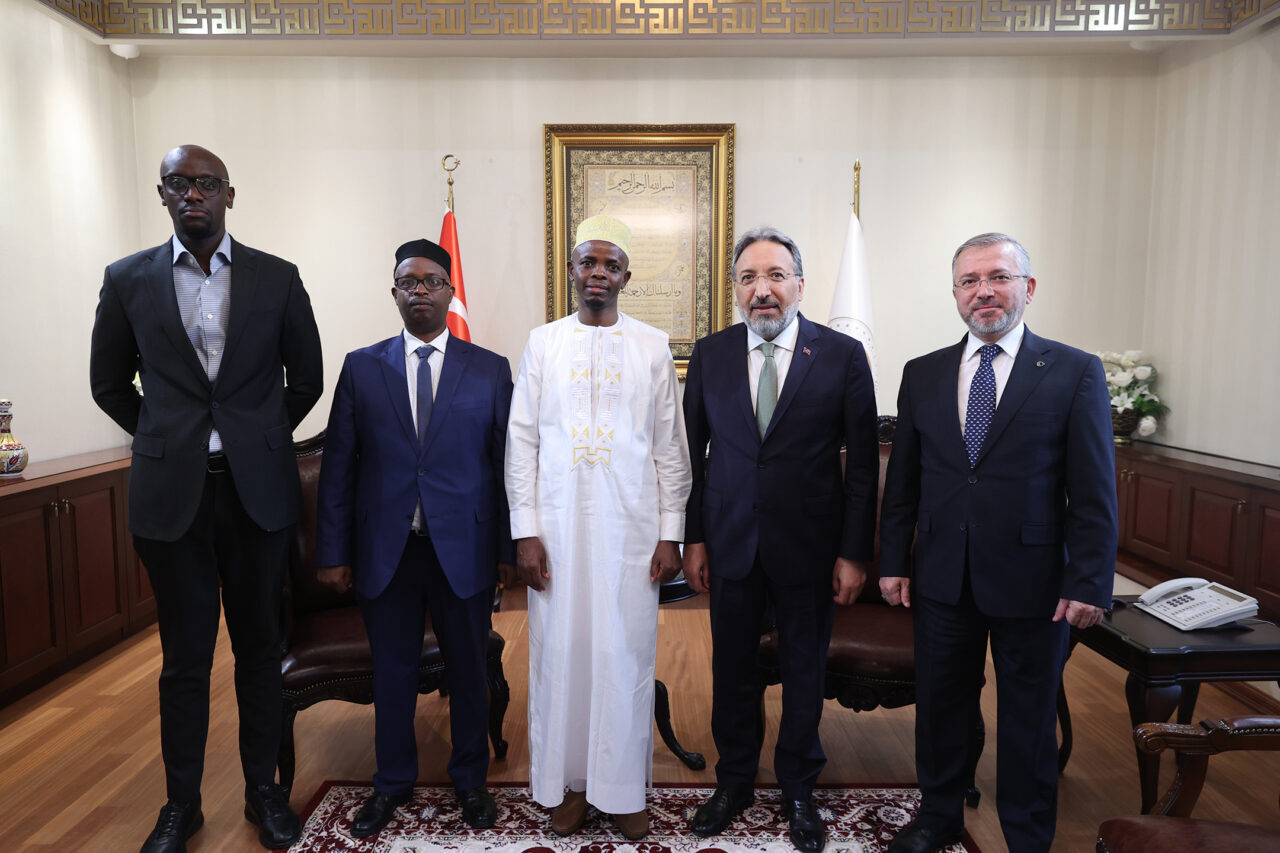 ANKARA (AA) – Diyanet İşleri Başkanı Safi Arpaguş, Ruanda Müftüsü