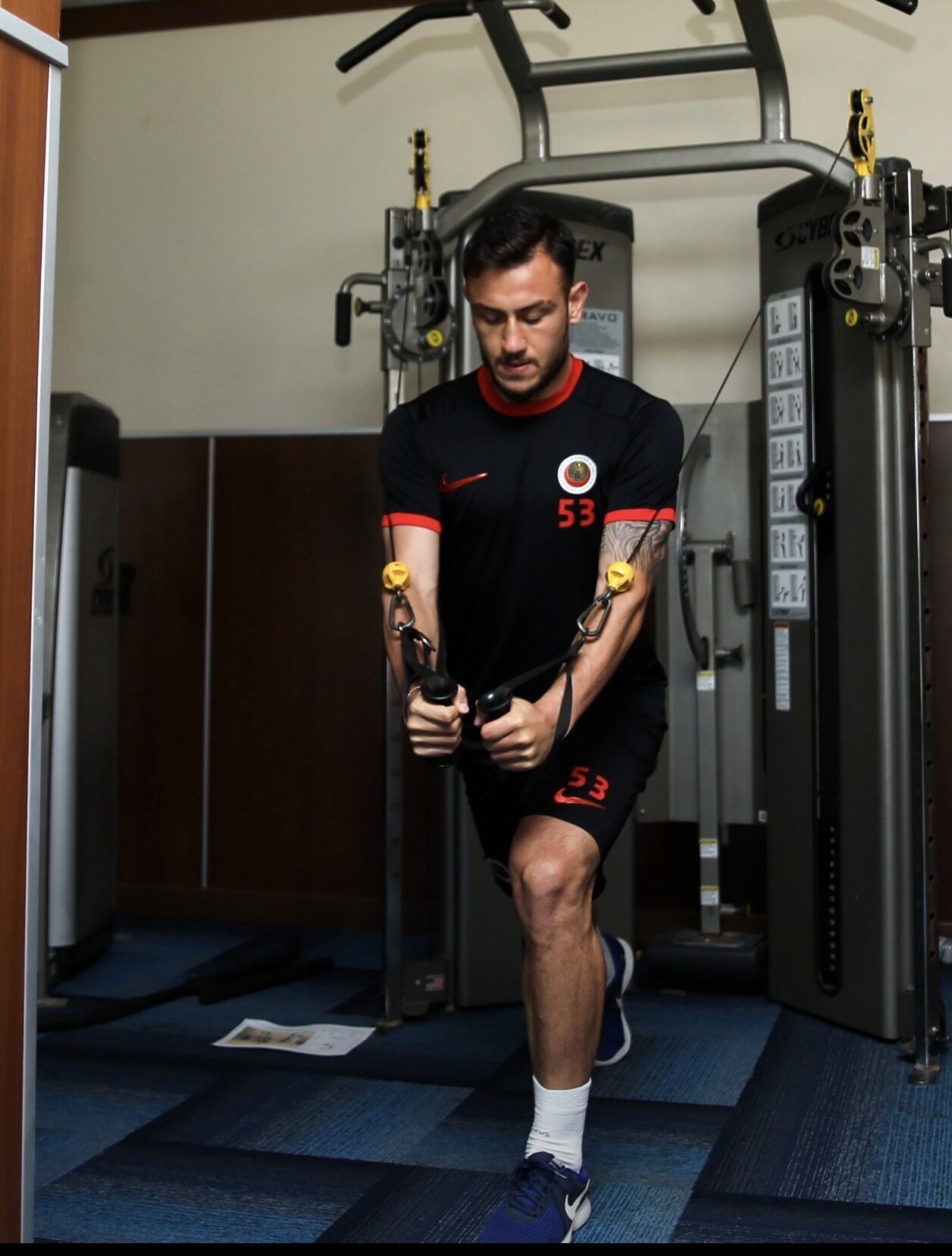 DÜZCE (AA) – Trendyol Süper Lig ekiplerinden Gençlerbirliği, kamp yaptığı