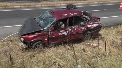 ERZURUM (AA) – Erzurum'da otomobil ile hafriyat kamyonunun çarpışması sonucu