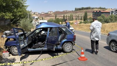 ESKİŞEHİR (AA) – Eskişehir'in Odunpazarı ilçesinde otomobil, tır ve çöp