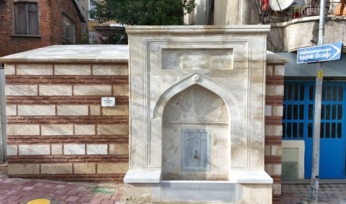 İSTANBUL (AA) – Fatih Belediyesi, ilçedeki tarihi çeşmelerin korunması ve