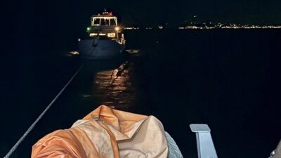 MUĞLA (AA) – Muğla'nın Fethiye ilçesi açıklarında sürüklenen teknedeki 9