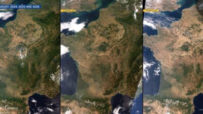 BRÜKSEL (AA) – Fransa'nın yüzde 85'lik bölümü sıcak hava ve