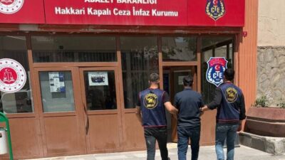 HAKKARİ (AA) – Hakkari'de haklarında kesinleşmiş hapis cezası bulunan 2