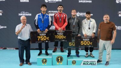 - Türk sporcular, organizasyonda 6 altın, 3 gümüş ve 18