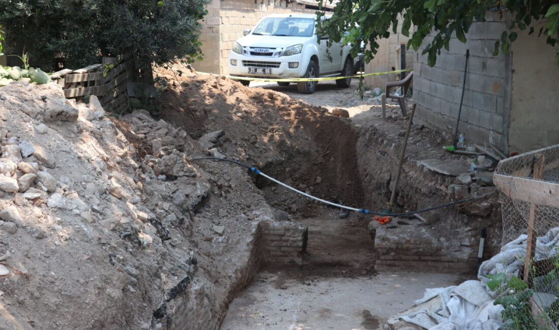 HATAY (AA) – Hatay'ın Reyhanlı ilçesinde altyapı çalışmaları sırasında bir