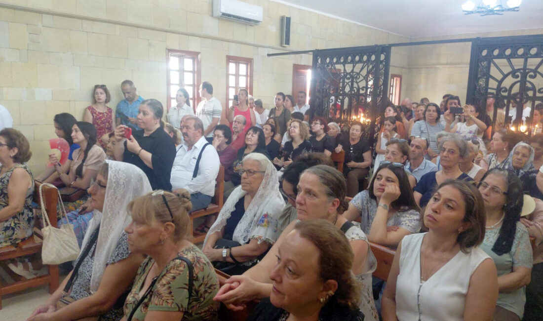 HATAY (AA) – Hatay'ın Samandağ ilçesinde "Meryem Ana Yortusu" ve